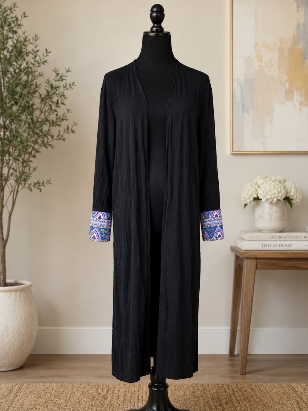 Lenni the Label Groovy '70s Duster Kimono One Size Boho Festival